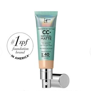 *NIB* IT Cosmetics CC+ Cream Natural Matte- Light